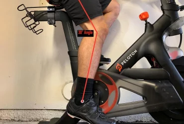 how to properly sit on peloton bike